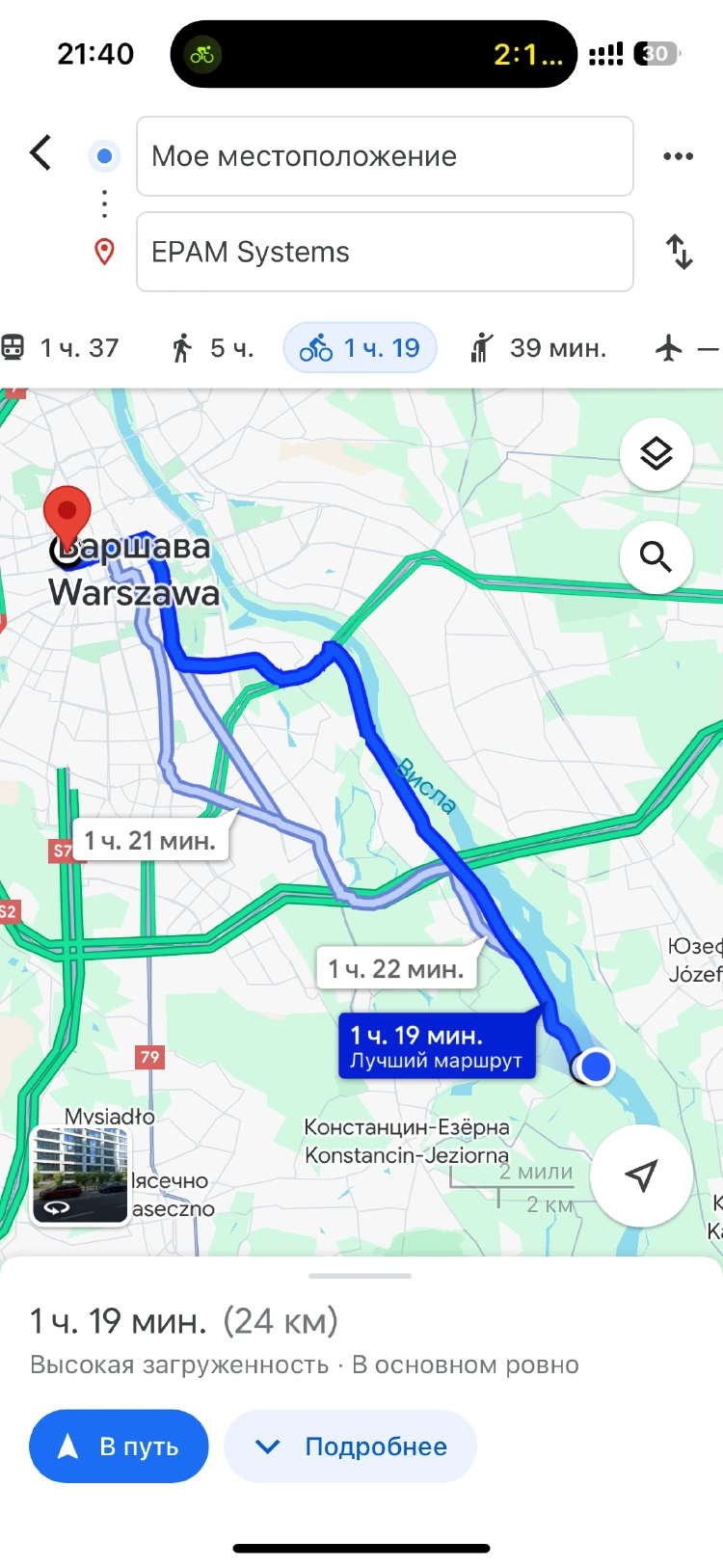 Атмосфера велопоездок